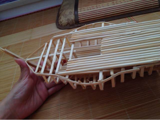 筷子做的帆船 第7步