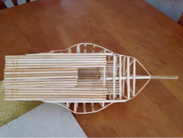 筷子做的帆船 第9步