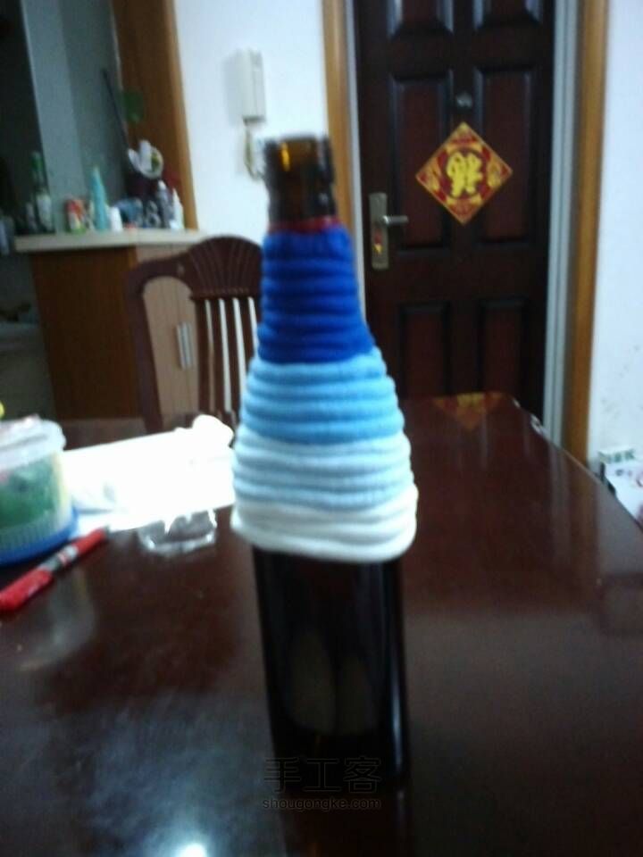 渐变色玻璃瓶😁😁 第6步