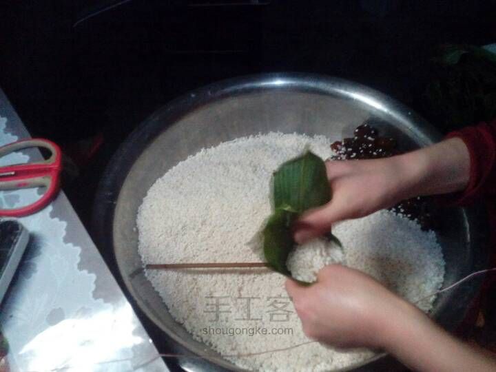 好吃又好看的粽子，一起来学吧！！
我称第二，绝对没人敢称第一 第5步