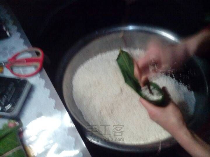 好吃又好看的粽子，一起来学吧！！
我称第二，绝对没人敢称第一 第6步