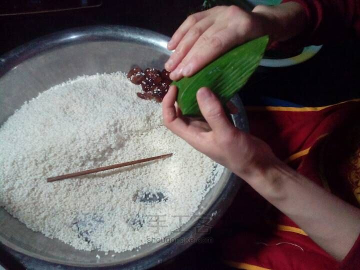 好吃又好看的粽子，一起来学吧！！
我称第二，绝对没人敢称第一 第14步