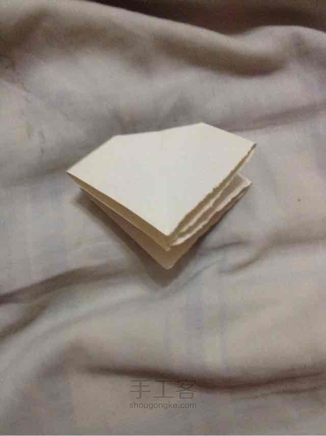 纸折蝴蝶结🎀 第4步