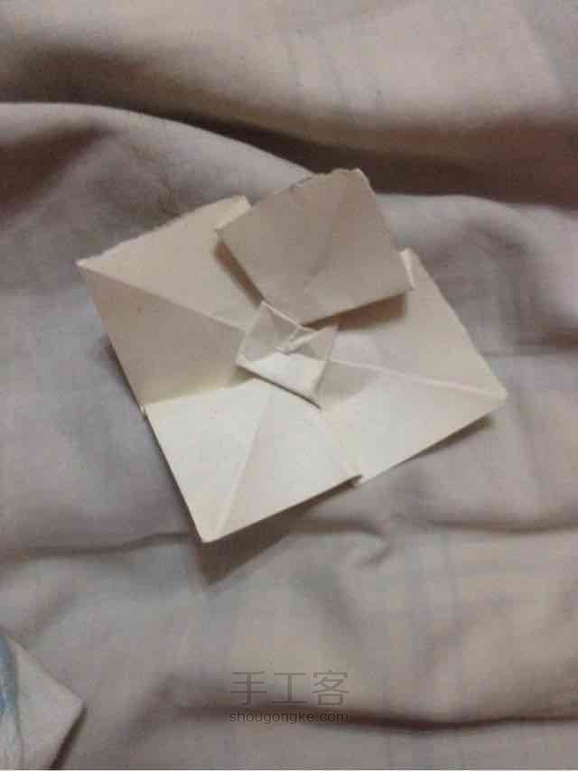 纸折蝴蝶结🎀 第5步
