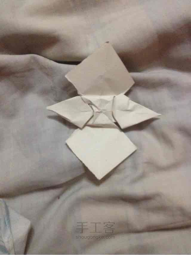 纸折蝴蝶结🎀 第8步