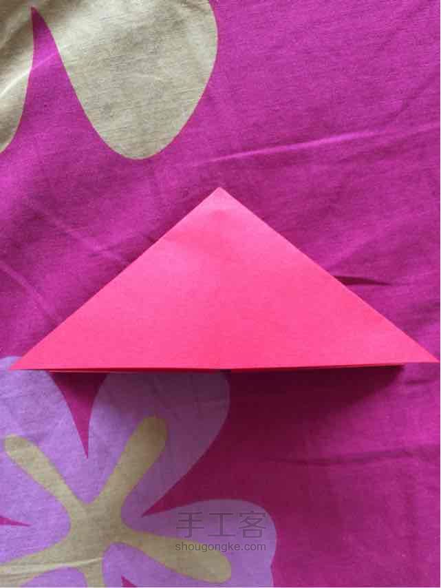 四角 纸葫芦 第4步