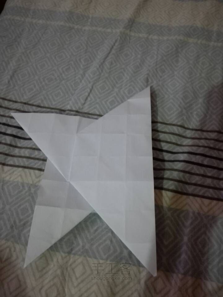 简易折纸飞镖 第10步