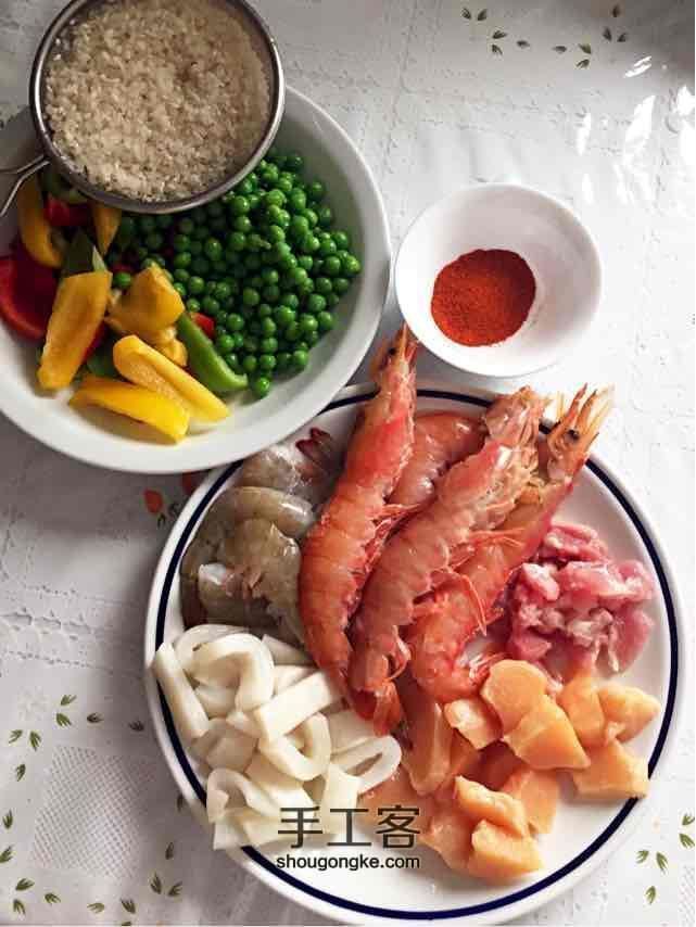 Paella 西班牙海鲜饭 第2步