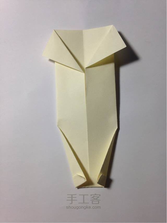 折纸衬衫 第6步