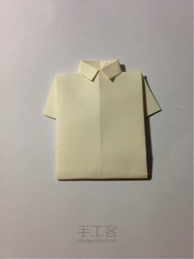 折纸衬衫 第7步