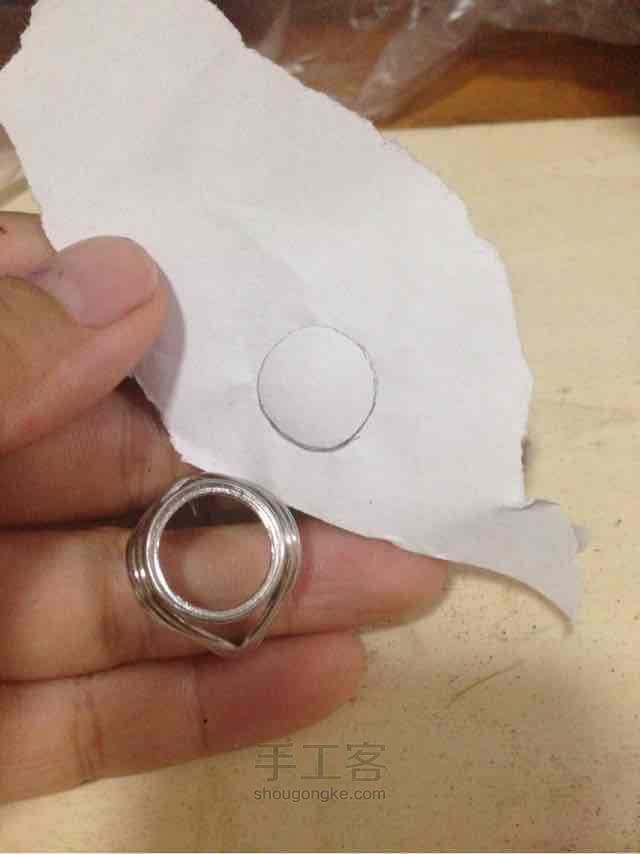 【回眸】手把手教你打磨镶嵌琥珀戒指（材料可购） 第4步