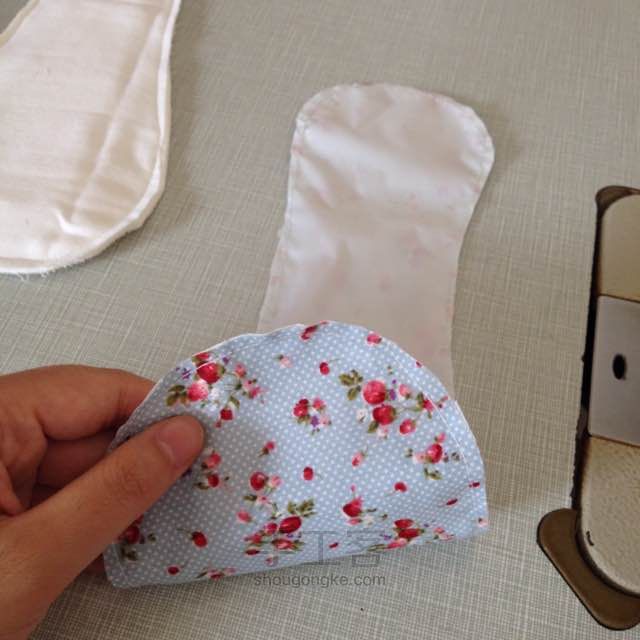 【怪怪婆婆原创】可洗卫生巾制作教程！ 第6步