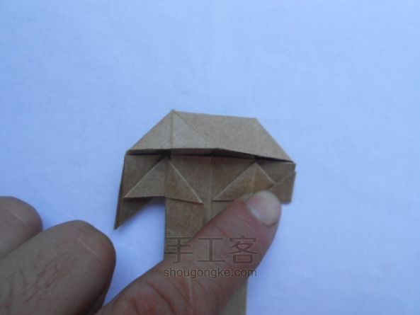 原创第一款沙发折纸教程 第28步