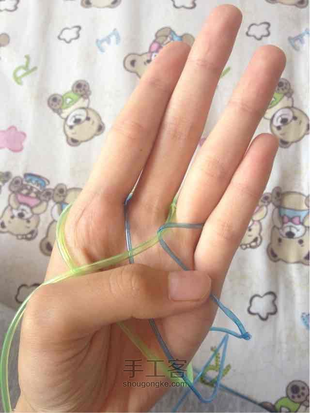 圆形玉米节 第4步