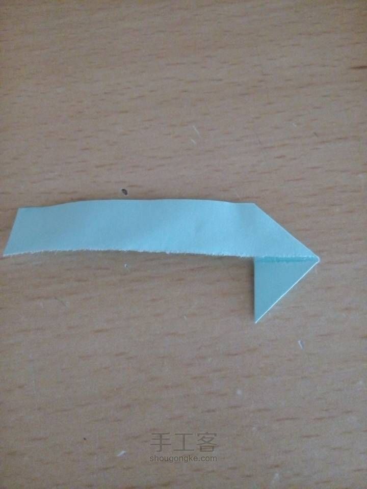 纸折钻石 第5步