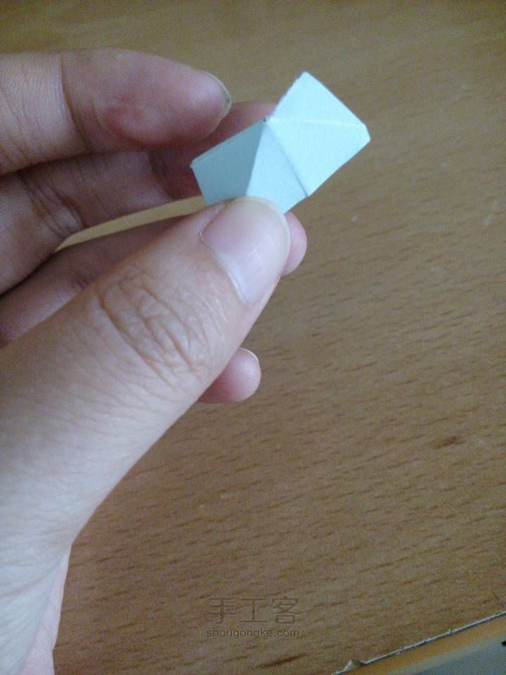 纸折钻石 第15步
