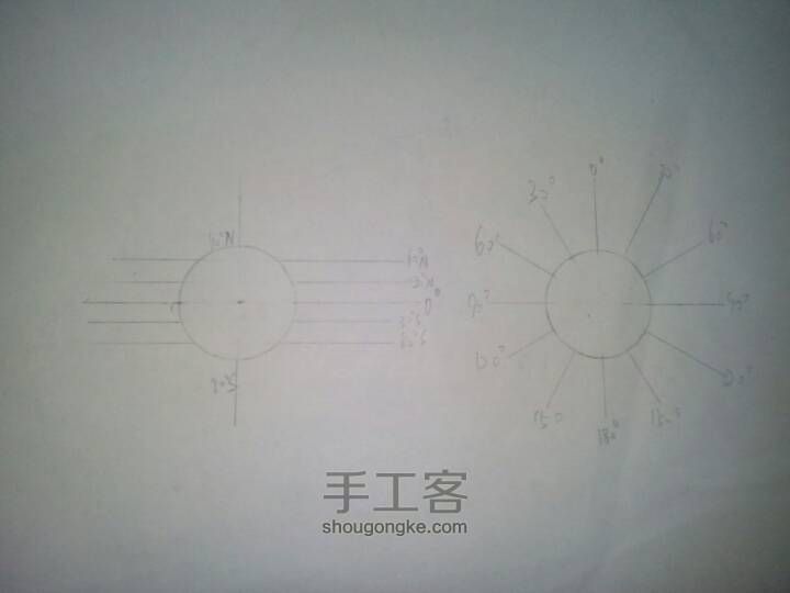 羊毛毡地球仪 第7步