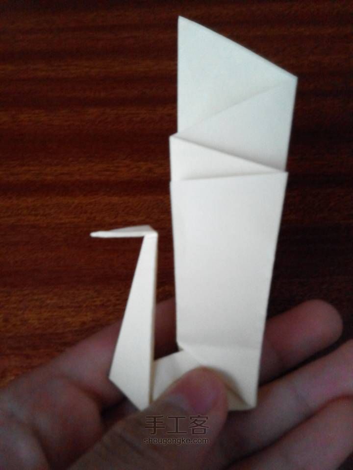 💚折纸开屏的孔雀💙 第16步
