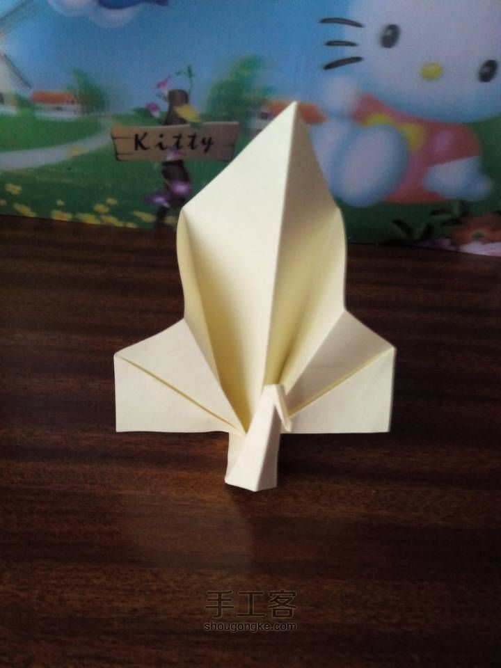 💚折纸开屏的孔雀💙 第18步