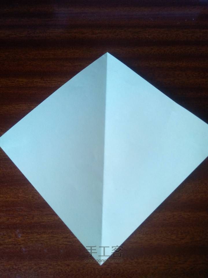 💚折纸开屏的孔雀💙 第1步
