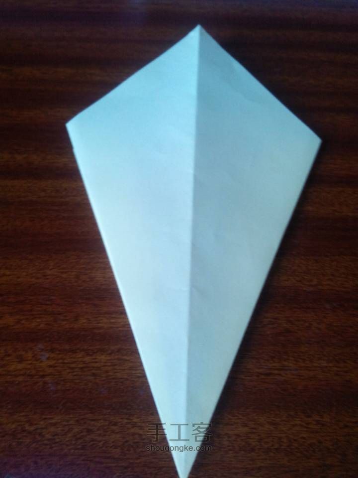 💚折纸开屏的孔雀💙 第4步