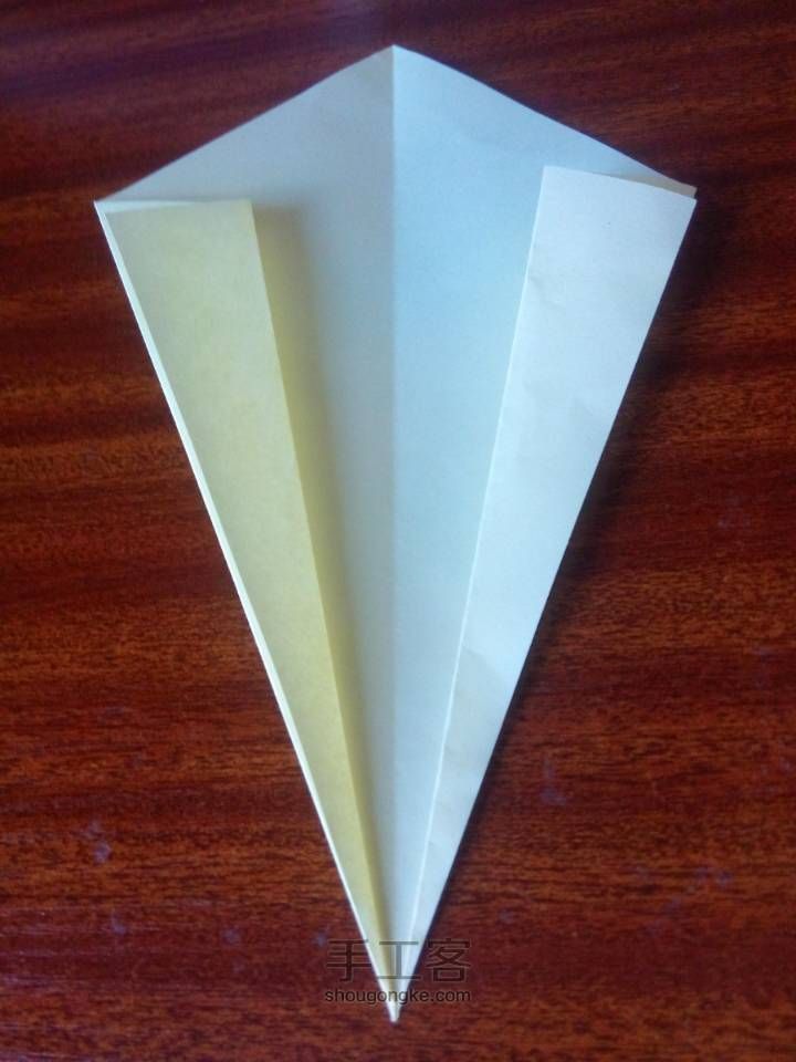 💚折纸开屏的孔雀💙 第3步