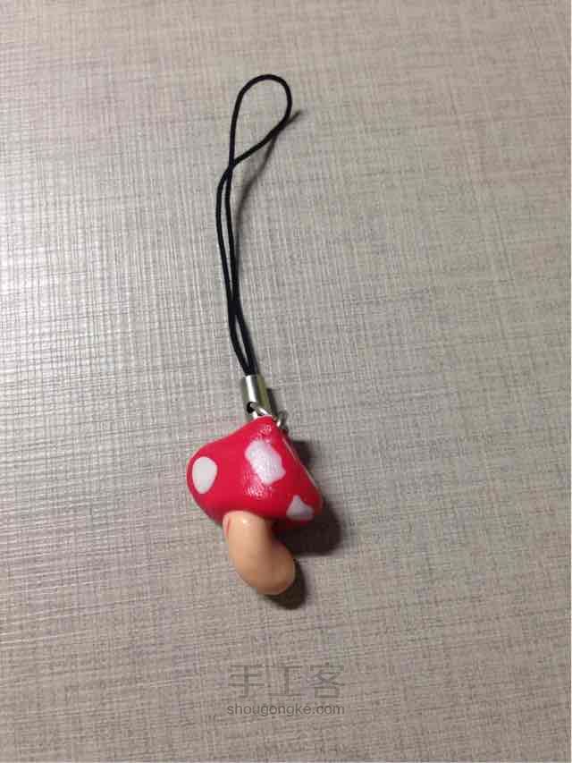 软陶 小蘑菇 第6步