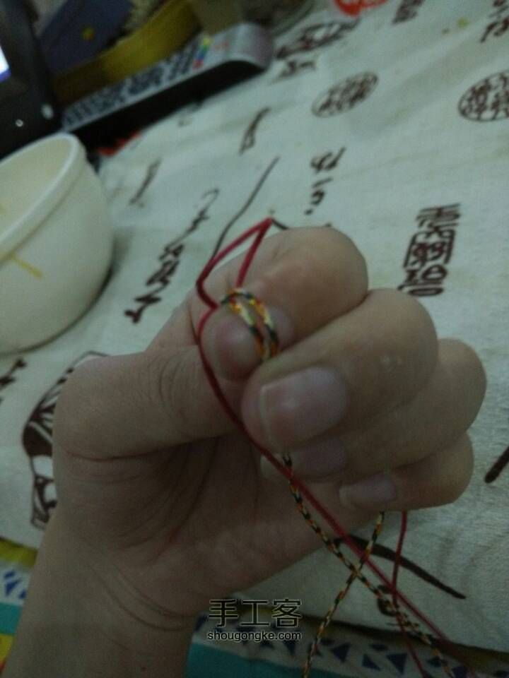 金刚结手链 第10步