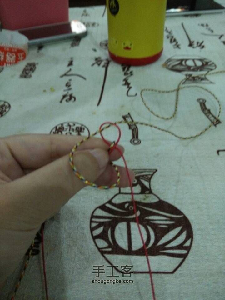 金刚结手链 第9步