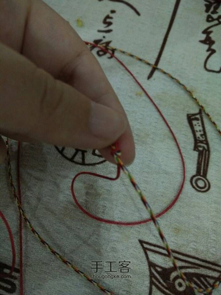 金刚结手链 第15步