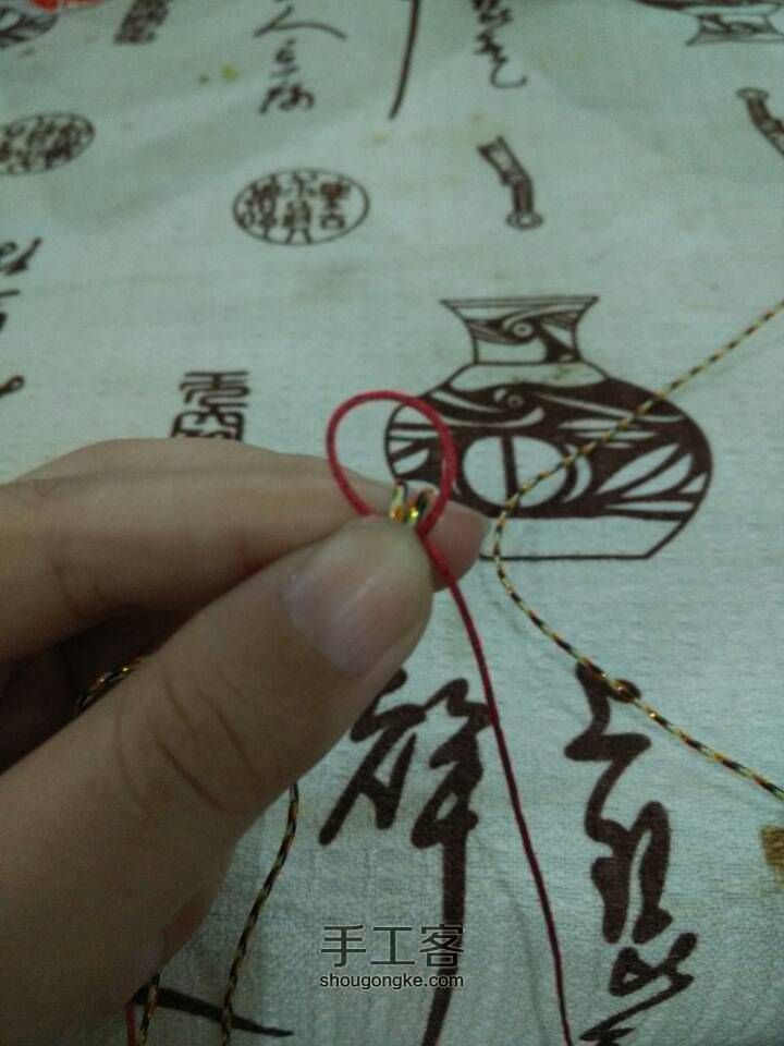 金刚结手链 第12步