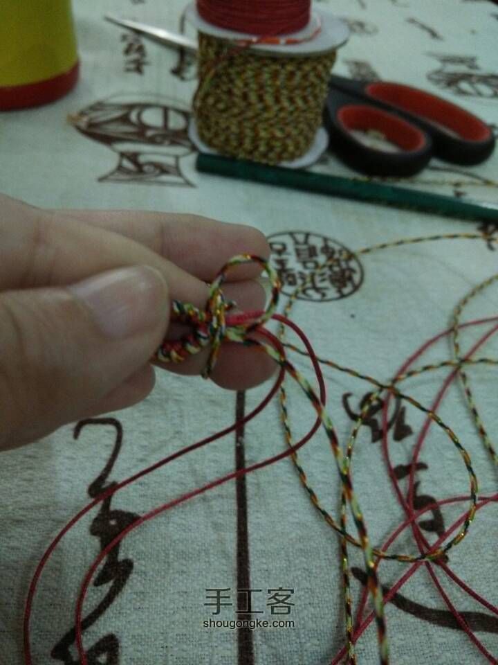 金刚结手链 第25步