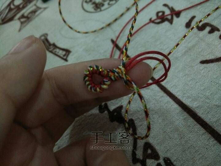 金刚结手链 第27步