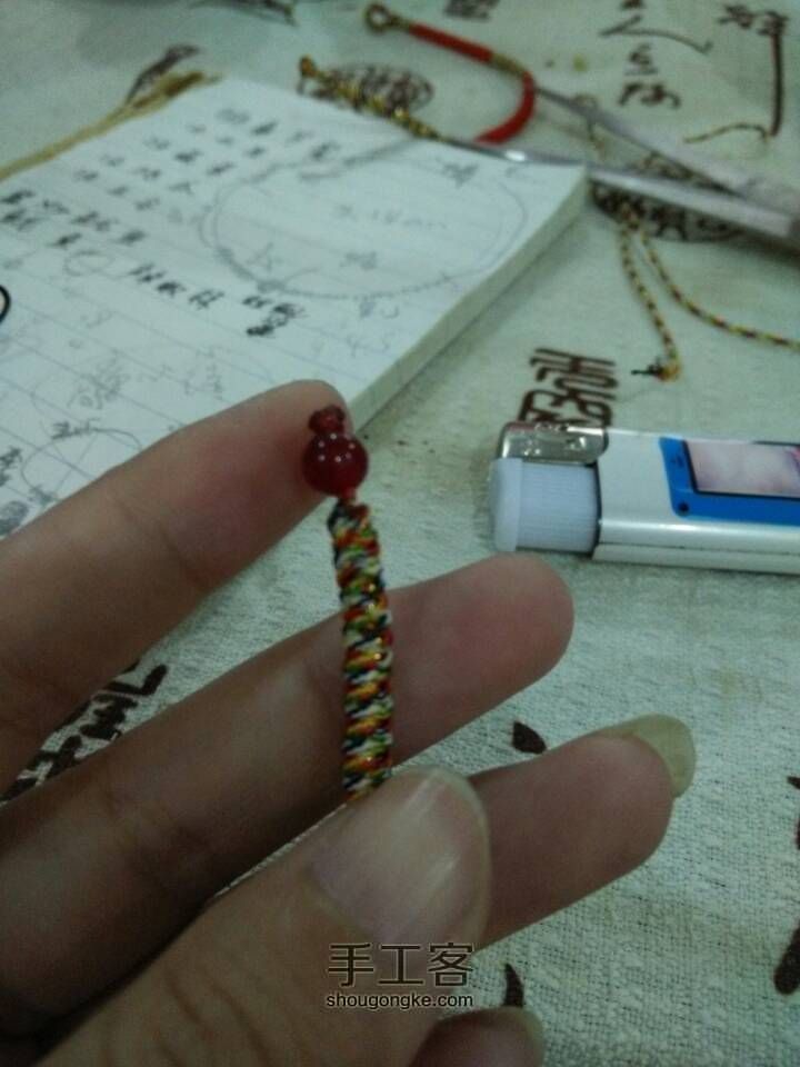 金刚结手链 第35步