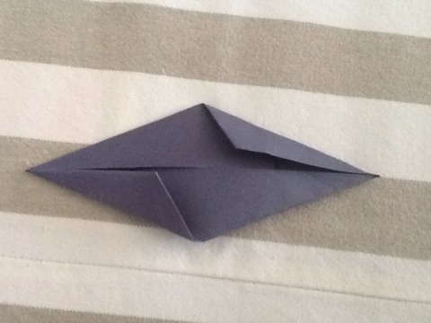 折纸四角星教程 第7步