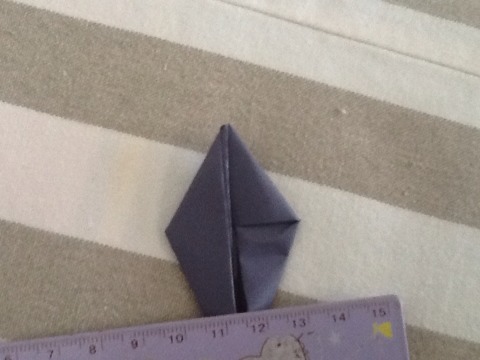 折纸四角星教程 第11步