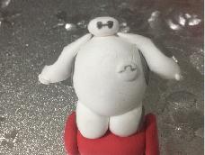 粘土做一个大白吧