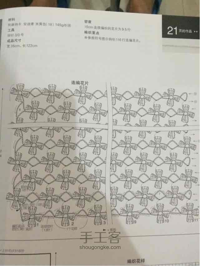 独一无二的爱——镂空钩花彩虹纱纱裙 第2步