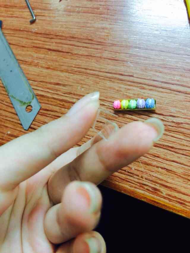 超級迷你😝 馬卡龍+盒子 第18步