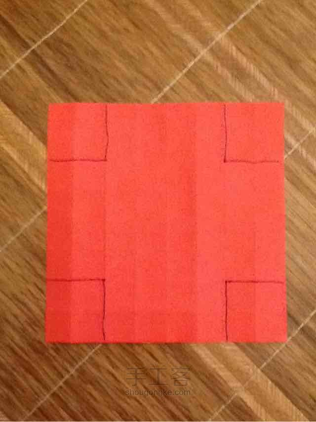 折纸 川崎玫瑰 第7步