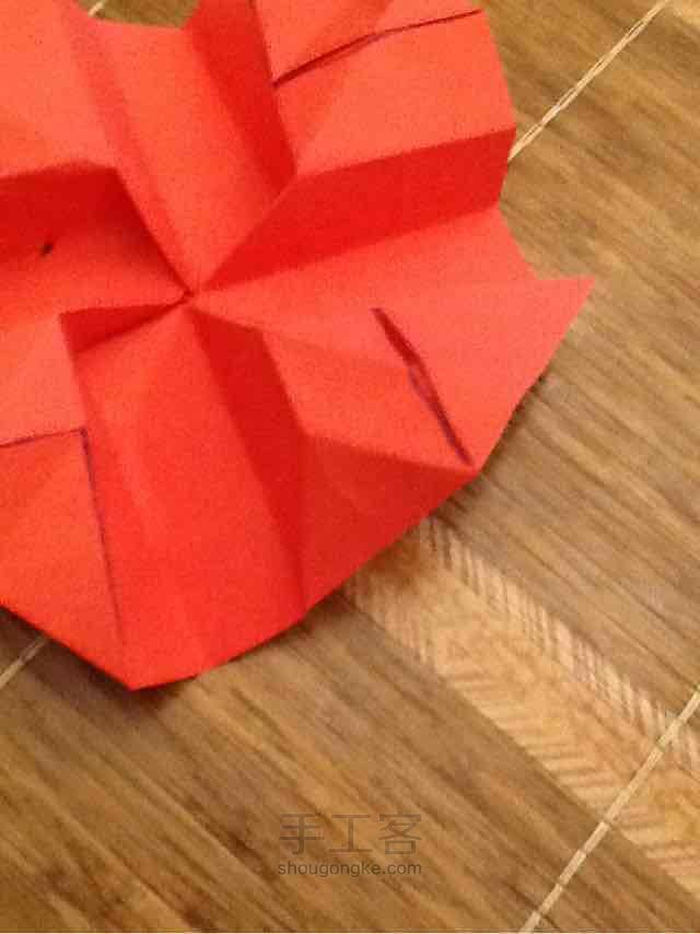 折纸 川崎玫瑰 第27步