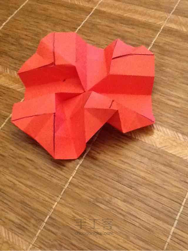 折纸 川崎玫瑰 第29步