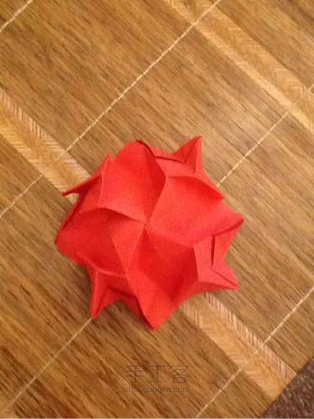 折纸 川崎玫瑰 第32步