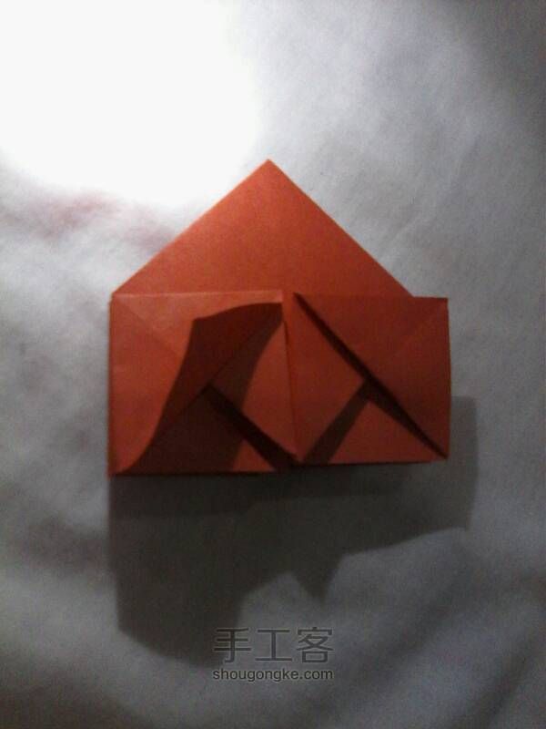 折纸 爱心，做一个给你的心爱的人（详细） 第6步
