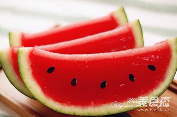 冰冻西瓜🍉 第2步