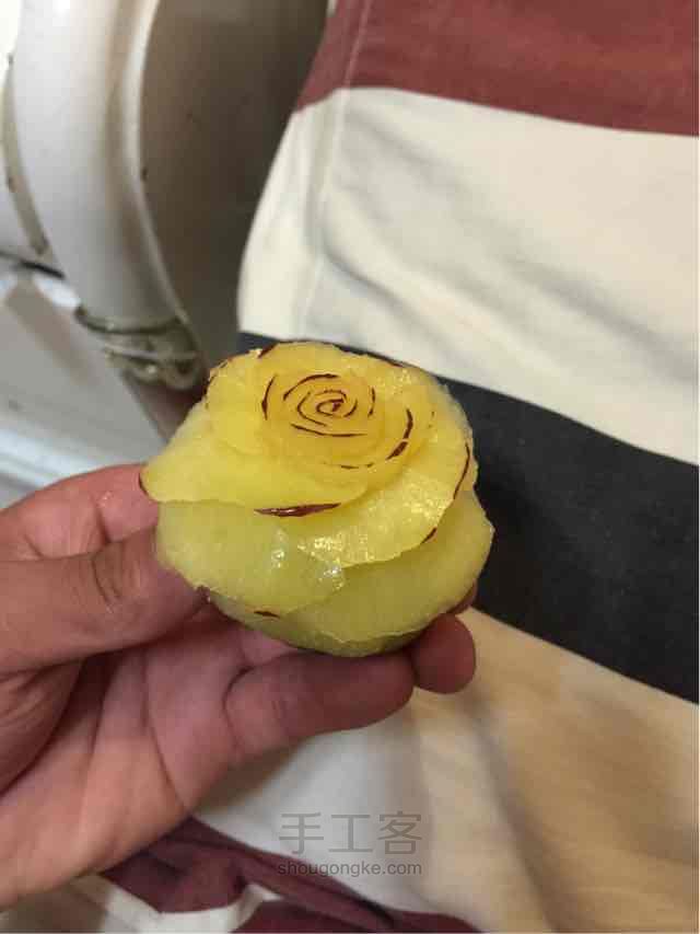 水果灰子雕刻～ 第13步