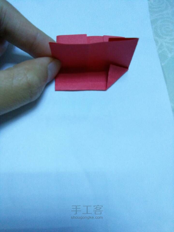 折纸 简易蝴蝶结 第10步