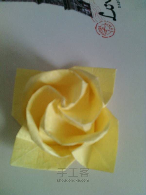 纸玫瑰（二） 第13步