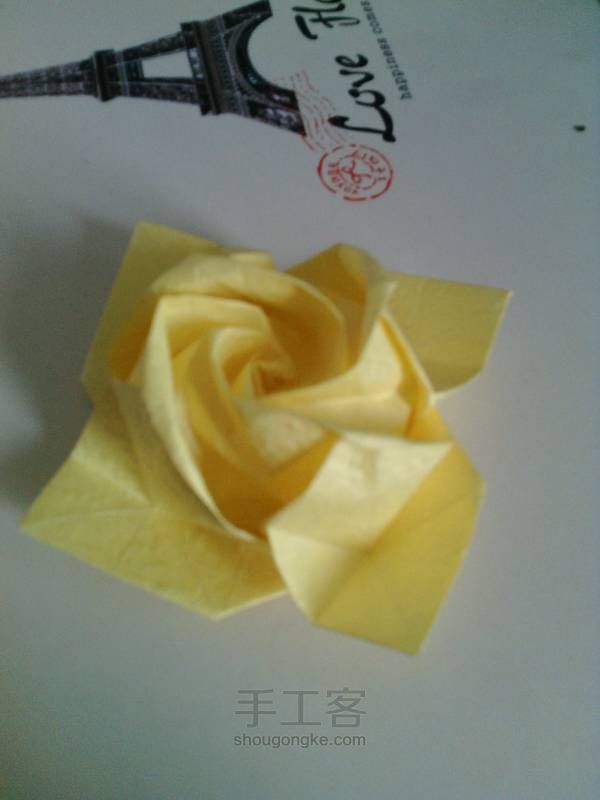 纸玫瑰（二） 第14步