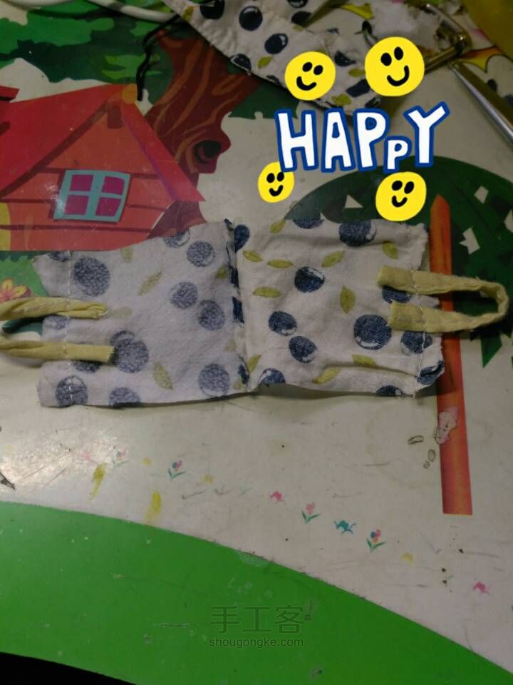 【简以时光】娃娃用小布包 第6步